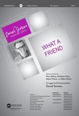 What a Friend SATB choral sheet music cover